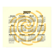 2027年サンシャインデイズカレンダー / Janz