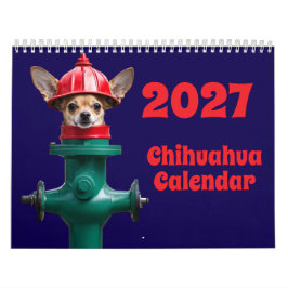 2027年チワワカレンダー カレンダー