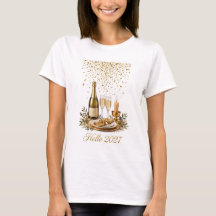 2027年テーブル 女性用Tシャツ