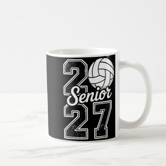 2027年バレーシニアクラスTシャツ コーヒーマグカップ (右)