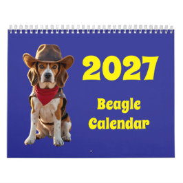 2027年ビーグル犬カレンダー カレンダー