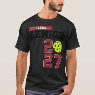 2027年ピクルボールシニア卒業 Tシャツ
