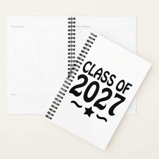 2027年卒業おめでとう プランナー手帳 (ディスプレー)