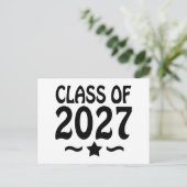 2027年卒業おめでとう ポストカード (スタンド正面)