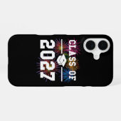 2027年卒業クラス シニアイヤー iPhone 16ケース (裏面横)