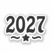 2027年卒業クラス シール (正面)