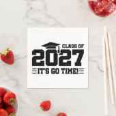 2027年卒業クラス 最高の年 スタンダードカクテルナプキン (インサイチュ)