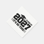 2027年卒業クラス 最高の年 スタンダードカクテルナプキン (角)