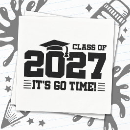2027年卒業クラス 最高の年 スタンダードカクテルナプキン