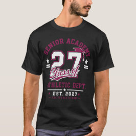 2027年卒業クラス 男子デザイン Tシャツ