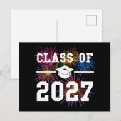 2027年卒業クラス 高校最後の一年 ポストカード (正面/裏面)