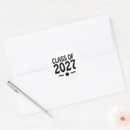 2027年卒業スタークラス ラウンドシール
