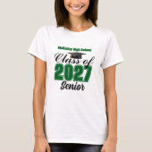 2027年卒業予定女子高生 Tシャツ (正面)