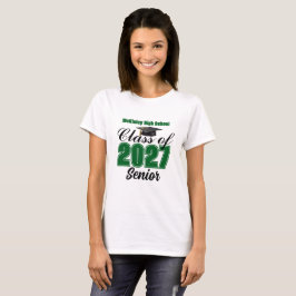 2027年卒業予定女子高生 Tシャツ