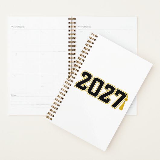 2027年卒業式・卒業者 プランナー手帳 (ディスプレー)