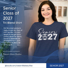 2027年卒業生女子トリブレンドTシャツ トライブレンドＴシャツ