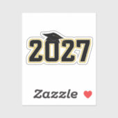 2027年卒業生 シール (シート)