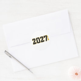 2027年卒業生 ラウンドシール
