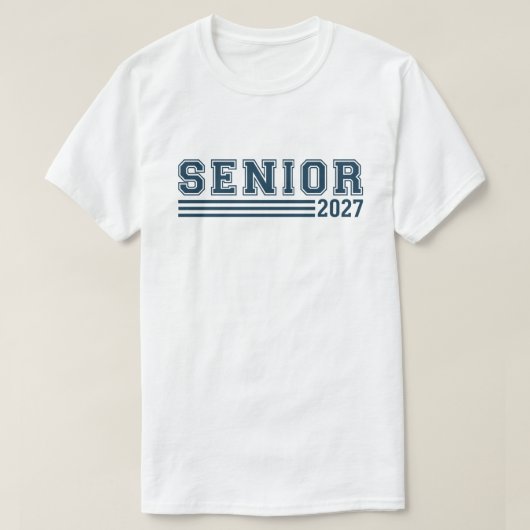 2027年卒業生 Tシャツ (デザイン正面)