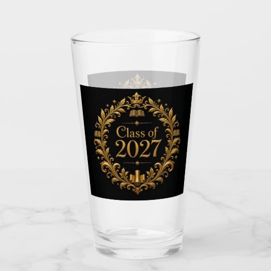 2027年卒業 タンブラーグラス (正面)