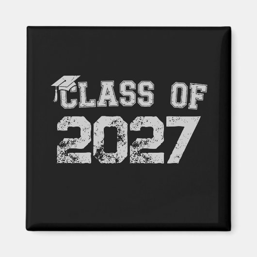 2027年卒業 卒業式 高校卒業 2026年卒業 マグネット (正面)