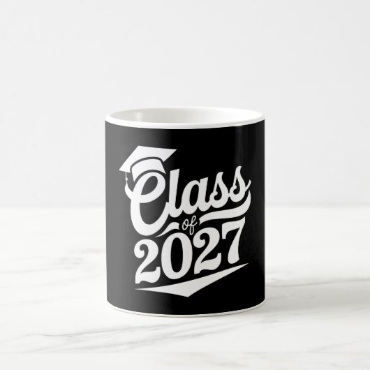2027年卒業 卒業者 卒業 コーヒーマグカップ (中央)