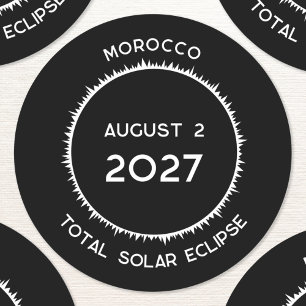 2027年太陽のモロッコ ラウンドシール