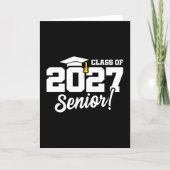 2027年学校プライド卒業クラス シニアクラス カード (正面)