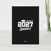 2027年学校プライド卒業クラス シニアクラス カード (裏面)