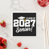 2027年学校プライド卒業クラス シニア スタンダードカクテルナプキン (インサイチュ)