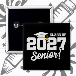 2027年学校プライド卒業クラス シニア 缶バッジ