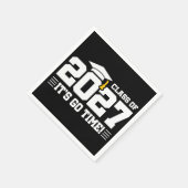 2027年度卒業生向け名言「GO TIME」 スタンダードカクテルナプキン (角)