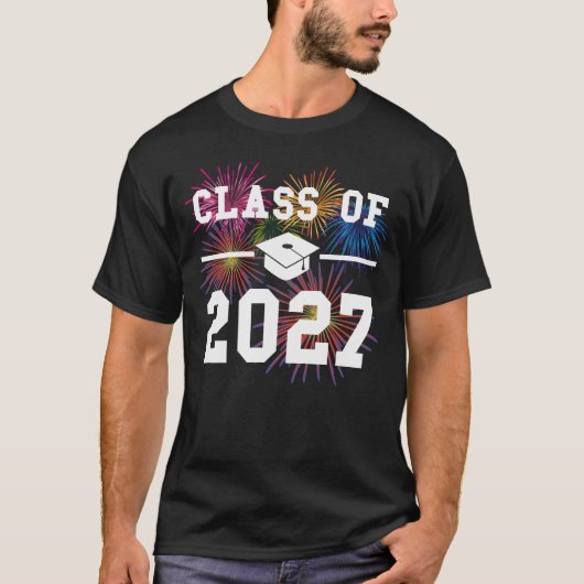 2027年度卒業生 卒業年度 Tシャツ (正面)