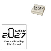 2027年度卒業者 ラバースタンプ (押印)