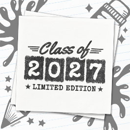 2027年度卒業限定版 シニアクラス スタンダードカクテルナプキン