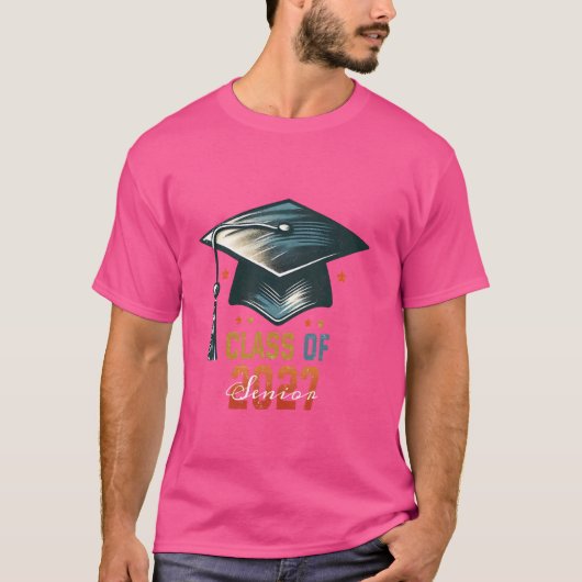 2027年度後期卒業学校未来卒業 Tシャツ (正面)