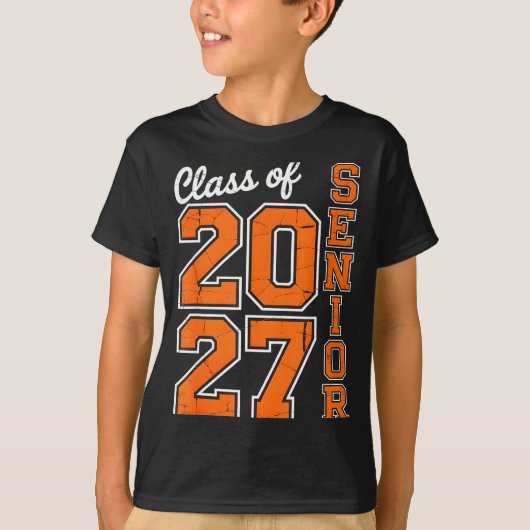 2027年度 シニアクラス27 ハイシャツ Tシャツ (正面)