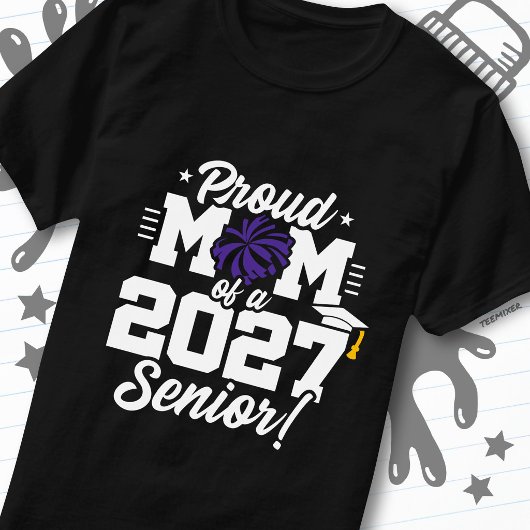 2027年度 卒業生応援 ママの誇り Tシャツ