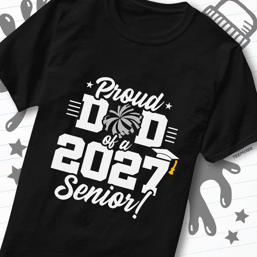 2027年度 卒業生応援 父親の誇り Tシャツ