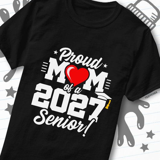 2027年度 卒業生 母親 卒業 心から誇りに思う Tシャツ