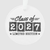 2027年度 卒業限定版 シニアクラス オーナメント (正面)
