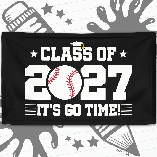 2027年度 野球 卒業 おめでとう シニアクラス 横断幕