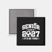 2027年度 高校サッカー部 3年生 メンバー 2027 マグネット (正面/裏面)