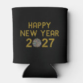 2027年新年あけましておめでとうございます 缶クーラー (裏面)