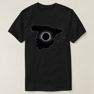 2027年皆既日食 スペイン カントリーTシャツ Tシャツ