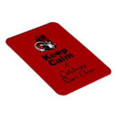 2027年羊年を祝おう Keep Calm マグネット (右側)
