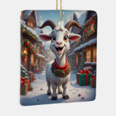 🐐2027年羊年クリスマスギフトアイデア🎄 セラミックオーナメント (右)