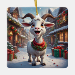 🐐2027年羊年クリスマスギフトアイデア🎄 セラミックオーナメント