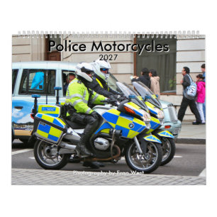 2027年警察バイクカレンダー カレンダー