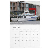 2027年警察船カレンダー カレンダー (2月 2027)